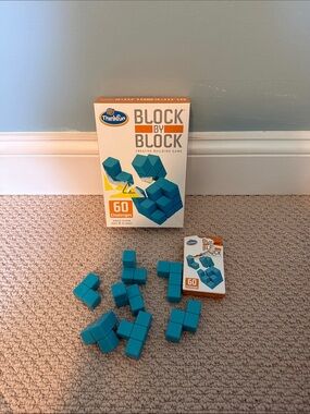 Thinkfun Block by Block Creative Puzzle Building Game 60 challenges